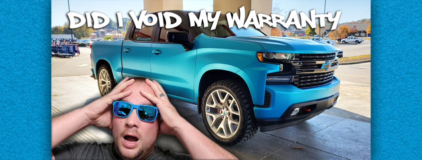 Will My Aftermarket Parts Void My Warranty? | Cold Air Inductions